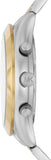 Buy Shop Michael Kors Slim Runway Chronograph White Dial Two Tone Steel Strap Watch For Women - MK8986 USA Online