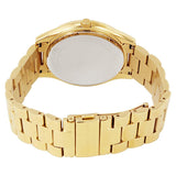 Buy Shop Michael Kors Slim Runway Gold Dial Gold Steel Strap Watch for Women - MK3590 USA Online