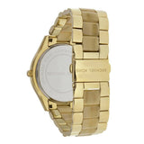 Buy Shop Michael Kors Slim Runway Gold Dial Two Tone Gold Strap Watch for Women - MK4285 USA Online