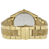 Buy Shop Michael Kors Slim Runway Gold Dial Two Tone Gold Strap Watch for Women - MK4285 USA Online