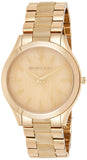 Buy Shop Michael Kors Slim Runway Gold Dial Two Tone Gold Strap Watch for Women - MK4285 USA Online