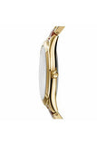 Buy Shop Michael Kors Slim Runway Gold Dial Two Tone Steel Strap Watch for Women - MK4300 USA Online