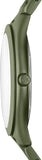 Buy Shop Michael Kors Slim Runway Green Dial Green Steel Strap Watch for Women - MK4526 USA Online