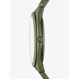 Buy Shop Michael Kors Slim Runway Green Dial Green Steel Strap Watch for Women - MK4526 USA Online