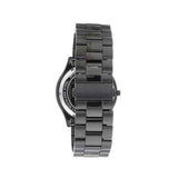 Michael Kors Slim Runway Black Dial Black Steel Strap Watch for Women - MK3589