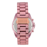 Buy Shop Michael Kors Slim Runway Pink Dial Pink Steel Strap Watch For Women - MK4456 USA Online