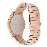 Buy Shop Michael Kors Slim Runway Purple Dial Rose Gold Steel Strap Watch for Women - MK3293 USA Online