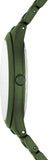 Buy Shop Michael Kors Slim Runway Quartz Black Dial Green Steel Strap Watch For Men - MK8715 USA Online