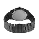 Buy Shop Michael Kors Slim Runway Quartz Black Dial Grey Steel Strap Watch For Men - MK1044 USA Online