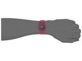 Buy Shop Michael Kors Slim Runway Quartz Black Dial Red Steel Strap Watch for Men - MK8712 USA Online
