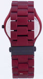 Buy Shop Michael Kors Slim Runway Quartz Black Dial Red Steel Strap Watch for Men - MK8712 USA Online