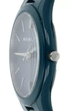 Buy Shop Michael Kors Slim Runway Quartz Blue Dial Blue Steel Strap Watch For Women - MK4503 USA Online