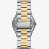Buy Shop Michael Kors Slim Runway Quartz Green Dial Two Tone Steel Strap Watch for Women - MK9149 USA Online