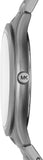 Buy Shop Michael Kors Slim Runway Quartz Grey Dial Grey Steel Strap Watch For Women - MK4506 USA Online