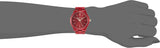Buy Shop Michael Kors Slim Runway Red Dial Red Steel Strap Watch For Women - MK3895 USA Online