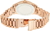 Buy Shop Michael Kors Slim Runway Rose Gold Dial Rose Gold Steel Strap Watch for Women - MK3197 USA Online