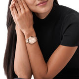 Buy Shop Michael Kors Slim Runway Rose Gold Dial Rose Gold Steel Strap Watch for Women - MK3513 USA Online