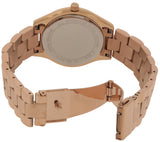 Buy Shop Michael Kors Slim Runway Rose Gold Dial Rose Gold Steel Strap Watch for Women - MK3513 USA Online