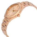 Buy Shop Michael Kors Slim Runway Rose Gold Dial Rose Gold Steel Strap Watch for Women - MK3513 USA Online