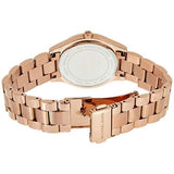 Buy Shop Michael Kors Slim Runway Rose Gold Dial Rose Gold Steel Strap Watch for Women - MK3549 USA Online