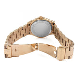 Buy Shop Michael Kors Slim Runway Rose Gold Dial Rose Gold Steel Strap Watch for Women - MK3549 USA Online
