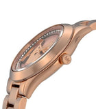 Buy Shop Michael Kors Slim Runway Rose Gold Dial Rose Gold Steel Strap Watch for Women - MK3549 USA Online