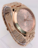 Buy Shop Michael Kors Slim Runway Rose Gold Dial Rose Gold Steel Strap Watch for Women - MK3591 USA Online