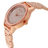 Buy Shop Michael Kors Slim Runway Rose Gold Dial Rose Gold Steel Strap Watch for Women - MK3591 USA Online