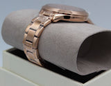 Buy Shop Michael Kors Slim Runway Rose Gold Dial Rose Gold Steel Strap Watch for Women - MK4658 USA Online