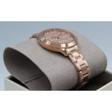 Buy Shop Michael Kors Slim Runway Rose Gold Dial Rose Gold Steel Strap Watch for Women - MK4658 USA Online