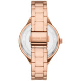 Buy Shop Michael Kors Slim Runway Rose Gold Dial Rose Gold Steel Strap Watch for Women - MK4658 USA Online