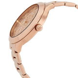 Buy Shop Michael Kors Slim Runway Rose Gold Dial Rose Gold Steel Strap Watch for Women - MK4658 USA Online
