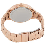 Buy Shop Michael Kors Slim Runway Rose Gold Dial Rose Gold Steel Strap Watch for Women - MK4658 USA Online