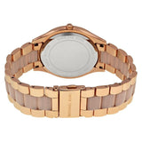 Buy Shop Michael Kors Slim Runway Rose Gold Dial Two Tone Steel Strap Watch for Women - MK4294 USA Online