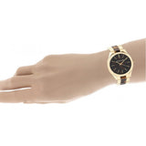 Buy Shop Michael Kors Slim Runway Tortoise Shell Dial Two Tone Steel Strap Watch for Women - MK4284 USA Online