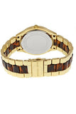 Buy Shop Michael Kors Slim Runway Tortoise Shell Dial Two Tone Steel Strap Watch for Women - MK4284 USA Online