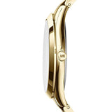 Buy Shop Michael Kors Slim Runway Tortoise Shell Dial Two Tone Steel Strap Watch for Women - MK4284 USA Online