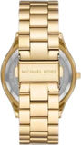 Buy Shop Michael Kors Runway Gold Dial Gold Steel Strap Watch For Women - MK4561 USA Online