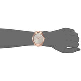 Buy Shop Michael Kors Slim Runway White Dial Rose Gold Steel Strap Watch For Women - MK3804 USA Online