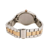 Buy Shop Michael Kors Slim Runway White Dial Two Tone Steel Strap Watch for Women - MK3204 USA Online