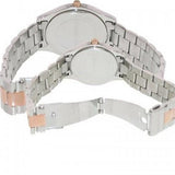 Buy Shop Michael Kors Slim Runway White Dial Two Tone Steel Strap Watch for Women - MK3204 USA Online