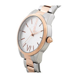 Buy Shop Michael Kors Slim Runway White Dial Two Tone Watch for Women - MK3204B USA Online