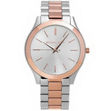 Buy Shop Michael Kors Slim Runway White Dial Two Tone Watch for Women - MK3204B USA Online
