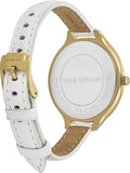 Buy Shop Michael Kors Slim Runway White Dial White Leather Strap Watch For Women - MK2273 USA Online