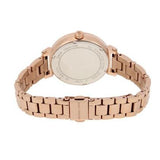 Buy Shop Michael Kors Sofie Analog Quartz Blue Dial Rose Gold Steel Strap Watch For Women - MK3971 USA Online