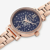 Buy Shop Michael Kors Sofie Analog Quartz Blue Dial Rose Gold Steel Strap Watch For Women - MK3971 USA Online