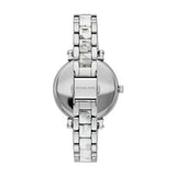 Buy Shop Michael Kors Sofie Analog White Dial Silver Steel Strap Watch For Women - MK4345 USA Online