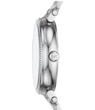 Buy Shop Michael Kors Sofie Analog White Dial Silver Steel Strap Watch For Women - MK4345 USA Online