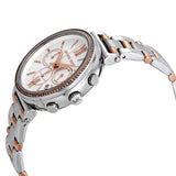 Buy Shop Michael Kors Sofie Chronograph Quartz White Dial Two Tone Steel Strap Watch For Women - MK6558 USA Online
