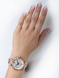 Buy Shop Michael Kors Sofie Chronograph Mother of Pearl White Dial Rose Gold Steel Strap Watch For Women - MK6576 USA Online
